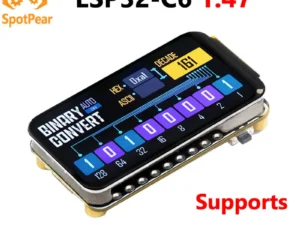 Waveshare ESP32-C6 1.47inch Display Development Board 172×320 Supports WiFi 6 & Bluetooth ESP32 1.47 inch Touch Display Type-C
