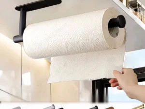 Paper Towel Holders For Kitchen,Adhesive Roll Paper Holder,Bathroom Storage Rack,Tissue Dispenser,Kitchen Organizers,Towel Rack