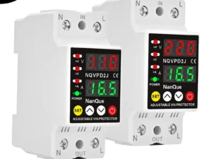 Adjustable Voltage Current Protector 110/120/127/220/240V 80-300V Universal AC DC Volt Meter With Short Protect Single Phase