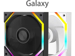 Jungle Leopard Galaxy Prism XH Flowing Running Lights PC Case Fan 120mm ARGB Cyclic Mirror Light Effect PWM Cooling Fan