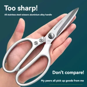 Stainless Steel Kitchen Scissors Handle for Cutting Chicken Bones Meat Fish Scissors Kitchen accessories Kitchen Scissors