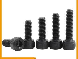 JUIDINTO 1-50pcs Hex Socket Head Cap Screw 12.9 Carbon steel Allen Screw M2 M2.5 M3 M4 M5 M6 M8 M10 Hex Cap Screw Bolt for MTB