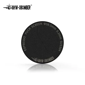 MHW-3BOMBER 51/53/58.5mm Puck Screen 0.2/0.8mm Metal Reusable Coffee Filter for Espresso Portafilter Basket Coffee Accessories