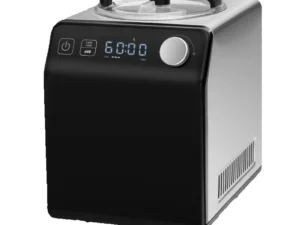 SucceBuy Upright Automatic Ice Cream Maker with Built-in Compressor 2 Quart No Pre-freezing Fruit Yogurt Machine 4 Modes