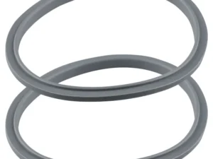 2 Pack Gray Gasket Replacement Parts Compatible with NutriBullet 600W 900W Blenders NB-101B NB-101S NB-201