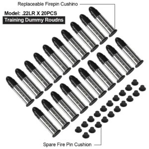 22LR Dummy round Practice playing Training bullets 6/12pcs