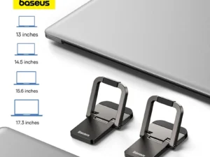 Baseus Laptop Kickstand for Computer Keyboard Holder Mini Portable Laptop Stands For Macbook Xiaomi Notebook Aluminum Support