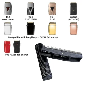 Foil Shaver Replacement Blades For Andis TS-1 TS-2 Foil Shaver, For Babyliss FXFS2 FX3, For Wahl 5 Star Vanish(8173-700) Shaver