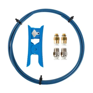 Capricorn 1M XS Series PTFE Bowden Tubing 1.75MM – 2X PC4-M6/2X PC4-M10 Fittings & Cutter for Creality Ender 3/5/CR-10 3D Printe