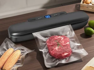 saengQ Vacuum Sealer Packaging Machine Food Vacuum Sealer With Free 10pcs Vacuum bags Household Vacuum Food Sealing