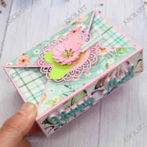 KSCRAFT Envelope Gift Box Cutting Dies Stencils for DIY Scrapbooking Decorative Embossing DIY Paper Cards