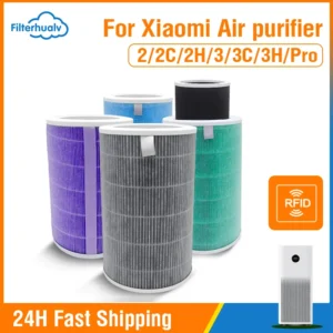 Replacement For Xiaomi Air Purifier 1/2/2S/2C/2H/3/3C/3H Xiaomi Filter Xiaomi Air Purifier  PM2.5 Filter Anti Bacteria Formaldeh