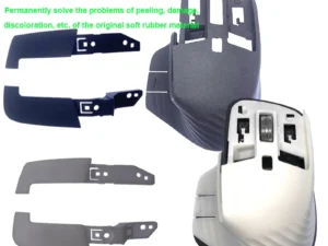 DIY Repair Parts for MX Master 3 3s Wireless Mouse Universal 3D Printed Upper Shell Left and Right Buttons Easy Replacement Kit