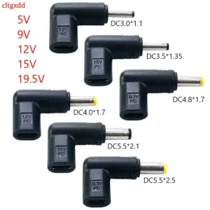CLTGXXD USB Type C PD to DC Power Connector 5V 9V 12V 15V 19.5V USB C To DC Jack Plug Charging Adapter Converter for Tablet