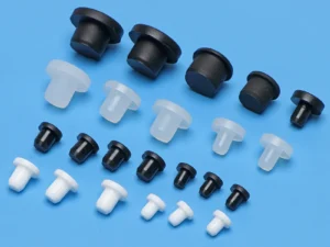 Black And White High-temperature Resistant Silicone Plug  Soft Sealing Plug  Screw Hole Nut T-shaped Hole Plug Cover  2.0-180mm