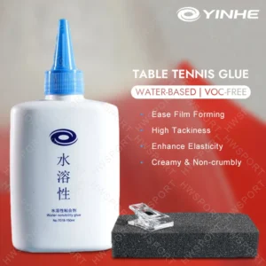 YINHE Table Tennis Glue Water-based VOC Free Ping Pong Bond Glue 150ML