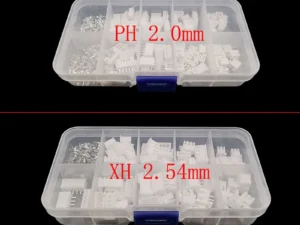 230Pcs/Box JST PH 2.0mm / XH 2.54mm Pitch Terminals Kit 2/3/4/5 Pin Male Female Plug Plastic Housing Header Crimp Wire Connector