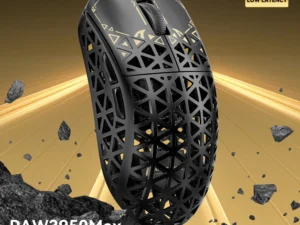 ATTACK SHARK R5 Ultra Carbon Fiber Wireless 8K Gaming Mouse 39g SUPERLIGHT, PixArt PAW3950MAX Gaming Sensor, 8000Hz Wireless Pol
