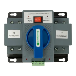 2P 63A ATS Dual Power Automatic Transfer Switch for Generator Changeover Switch 110V GCQ2-63/2