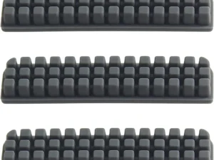 Nozzle Brush For Bambu Lab A1 Wiper Silicone Brush Hotbed Mounted Scrubbers For Bambu A1 Mini Cleaning Tool 3D Printer Accessory