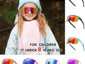 3-8 Years Old Brand Kids Cycling Sunglasses Boys Girls Outdoor Baseball Bike Bicycle Sport Eyewear Youth Gift UV400