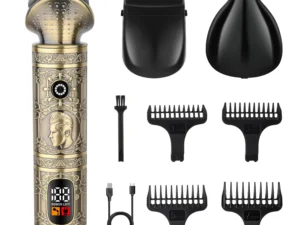 HIENA Beard Trimmer for Men Electric Razor Shaver Cordless Hair Clipper Shaving Kit for Mustache Body Nose Ear Hair Cordless