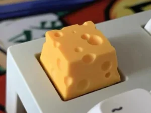 Chesse Cake Keycap For ESC Mechanical Keyboard Keycaps Cartoon Cute Personality For KEY CAP