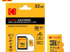 Kodak 32GB-256GB Micro SD Memory Card - High Speed Class 10 U3 UHS-I for Smartphones, Digital Cameras, Tablets and Drones Chri