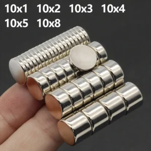 Powerful Neodymium Magnet N35 NdfeB Permanent Magnetic imanes Round Super Strong Fridge Magnets DIY 10x1 10x2 10x3 10x4 10x5mm