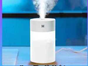 Mini Air Humidifier and Aromatherapy Diffuser Ultrasonic Essential Oil Atomizer with USB LED Lamp for Home Car or Office house