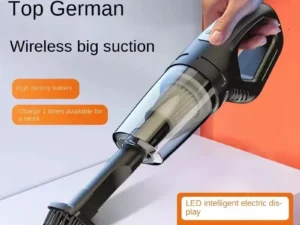 Wireless Vacuum Cleaner Powerful Suction Rechargeable Handheld Vacuum Cleaner Quick Charge for Car Home Pet Hair