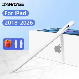 For Apple Pencil 2 Palm Rejection Power Display iPad Accessories iPad 2026 2025 2024 2019 2018 Pro 11 12.9 Air Mini Stylus Pen
