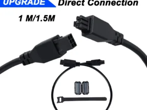 Upgrade AMS 6pin Extension Cable For Bambu lab AMS/AMS 2 Pro/AMS HT 1M 6-pin Bus Cable For X1/P1/H2D Series/Creality CFS printer