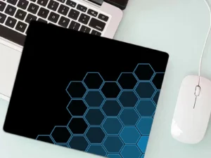 Anime Hexagonal Honeycomb Mouse Pad Gaming Accessories Gabinete PC Gamer Computer Keyboard Desk Mat Rubber Laptop Small Mousepad