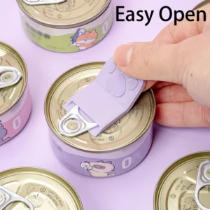 Cute Cat Paw Pet Food Can Opener Easy Ring Pull Opener Tool for Cat Dog Canned Food Protect Nails Ergonomic Kitchen Accessories