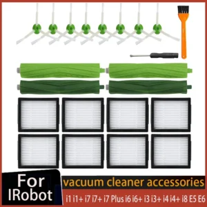 Replacement Parts Accessories for IRobot Roomba I3 i3+ I4 I6 i6+ I7 i7+ I8 i8+ J7 J8 /Plus E5 E6 E7 I, E & J Series Vacuum Clean