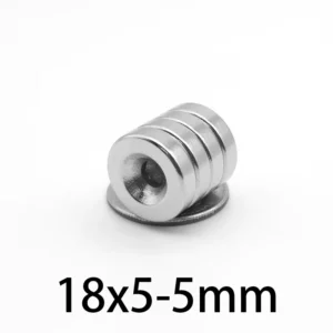 18x5-5mm Powerful Magnets Strong Disc Magnets For Fridge, DIY, Building, Scientific, Craft, Education 18*5-5  18x5-5
