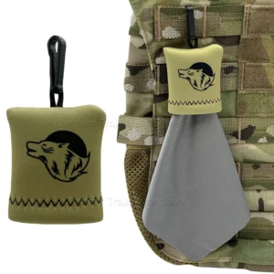 Tactical Ultra-Fine Fibers Cleaning Microfiber Lens Cloth One-piece Storage for Binoculars Scopes Glasses Screens Lens Cleaning