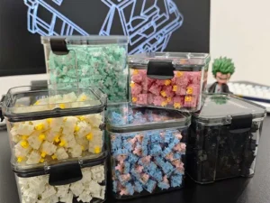 Switch Storage Box keycap storage case for Mechanical Keyboard Switch Magnetic switch Outemu Cherry TTC Gateron Kalih box