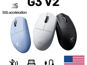 MCHOSE G3 V2 Wireless Gaming Mouse E-sports Lightweight Three Mode Bluetooth PAW3311 High Performance 800mAh Office 59g Mouse