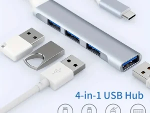 467 USB Dock Multi-Function Wire Divider High Speed Transmission One Drag Four Expanders for Mobile Phone Computer