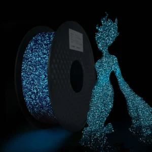 Glow In The Dark Filament PLA 1.75mm 1kg 500g 250g 3D Printer Material Luminous PLA Filament Starry Sky Blue Green High Speed