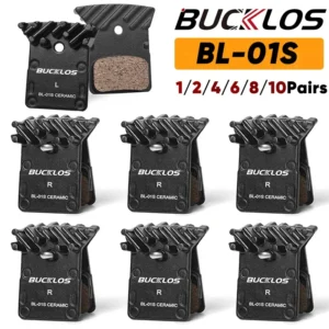 BUCKLOS Ceramic Bike Disc Brake Pads MTB Hydraulic Brake Pad for Shimano L05A K04S K05S Road Mountain Bicycle Brake Pads