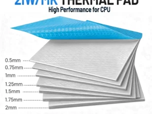 Soft 21W/mk Thermal Pad for CPU GPU Heatsink Cooling Conductive Silicone Pad High Performance Thermal Silicone Pad for PS4 SSDs