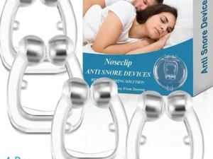 Magnetic Anti Snore Device Stop Snoring Nose Clip Easy Breathe Improve Sleeping Aid Apnea Guard Night Device With Case 1/2/4PCS