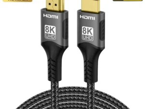8K HDMI-Compatible 2.1 Cable 8K@60Hz 48Gbps ARC HDCP Ultra High Speed HDR For RTX Video Cable PC Laptop Projector 4K@120Hz HD TV