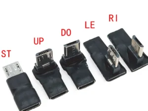 Micro USB Verlängerung Kabel Super Speed Android elbow erweiterung Männlichen zu Weiblichen Daten Sync USB 2,0 Extender Kabel Ve