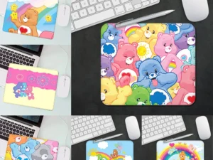 Cartoon Cute Color Bears Gaming Mouse Pad XS Small Mousepad For PC Gamer Desktop Decoration Office Mouse Mat Deskmat Rug