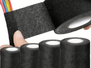 9/15/25/32/50MM Electrical Insulating Tape Heat Resistant Harness Tape Car Cable Harness Wiring Loom Protection Waterproof Tape