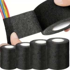 9/15/25/32/50MM Electrical Insulating Tape Heat Resistant Harness Tape Car Cable Harness Wiring Loom Protection Waterproof Tape